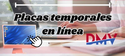 Placas temporales en línea | Aprende como trámitarlas
