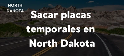 Cómo sacar placas temporales en North Dakota