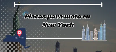 Placas para moto en New York